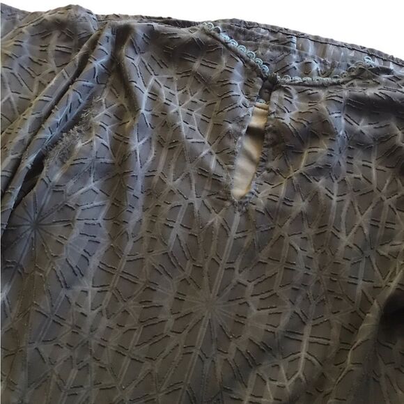Bow and arrow size small green lined dress lace overlay excellent condition - Picture 2 of 2